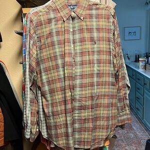 Men’s Ralph Lauren Polo Casual Dress Shirt